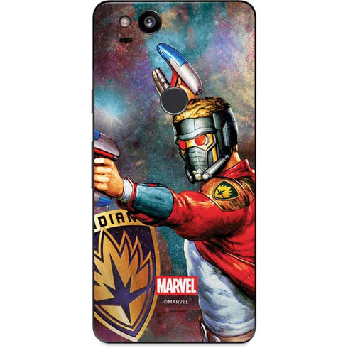 Marvel Star-Lord Cosmic Commander Google Pixel 2 Skin
